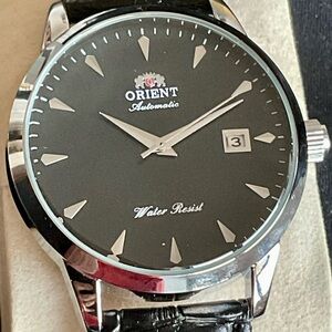 Brand New Radiant Black 22 Jewels Automatic Orient Date Watch